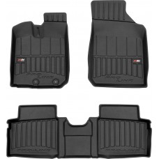 Гумові коврики в салон для Renault City K-ZE (mkI) 2019→; Dacia Spring (mkI) 2021→ (Frogum Proline Premium)