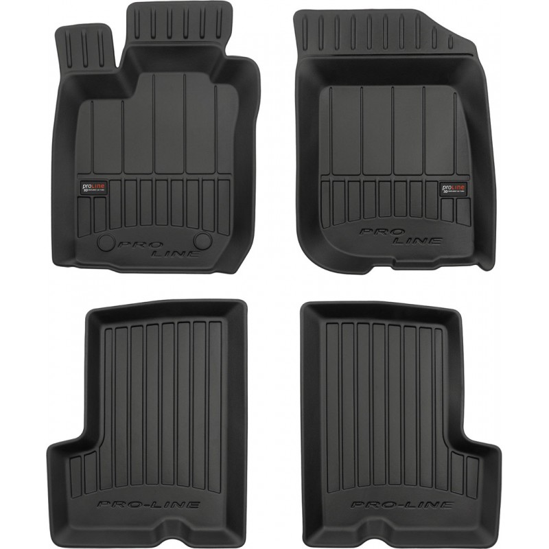Гумові коврики в салон для Renault Duster (mkI) 2010-2017; Dacia Duster (mkI) 2010-2017 (Frogum Proline Premium)