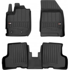 Гумові коврики в салон для Renault Duster (mkII) 2021-2024; Dacia Duster (mkII) 2021-2024 (Frogum Proline Premium)