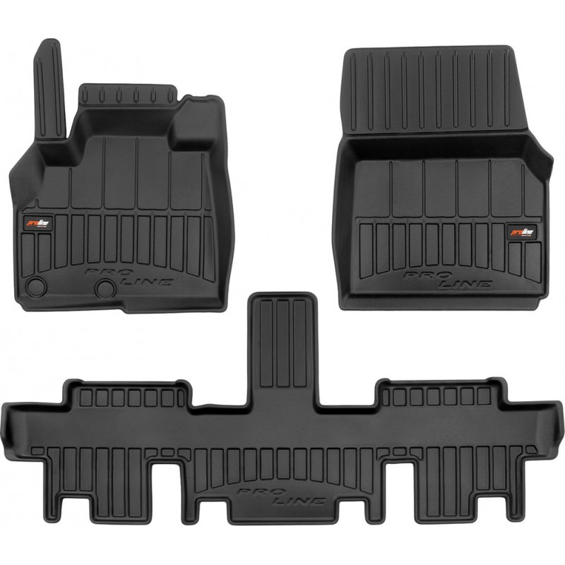 Гумові коврики в салон для Renault Espace (mkIV) 2002-2015 (1-2 ряд) (Frogum Proline Premium)