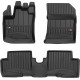 Гумові коврики в салон для Renault Lodgy (mkI) 2012-2022; Dacia Lodgy (mkI) 2012-2022 (Frogum Proline Premium)