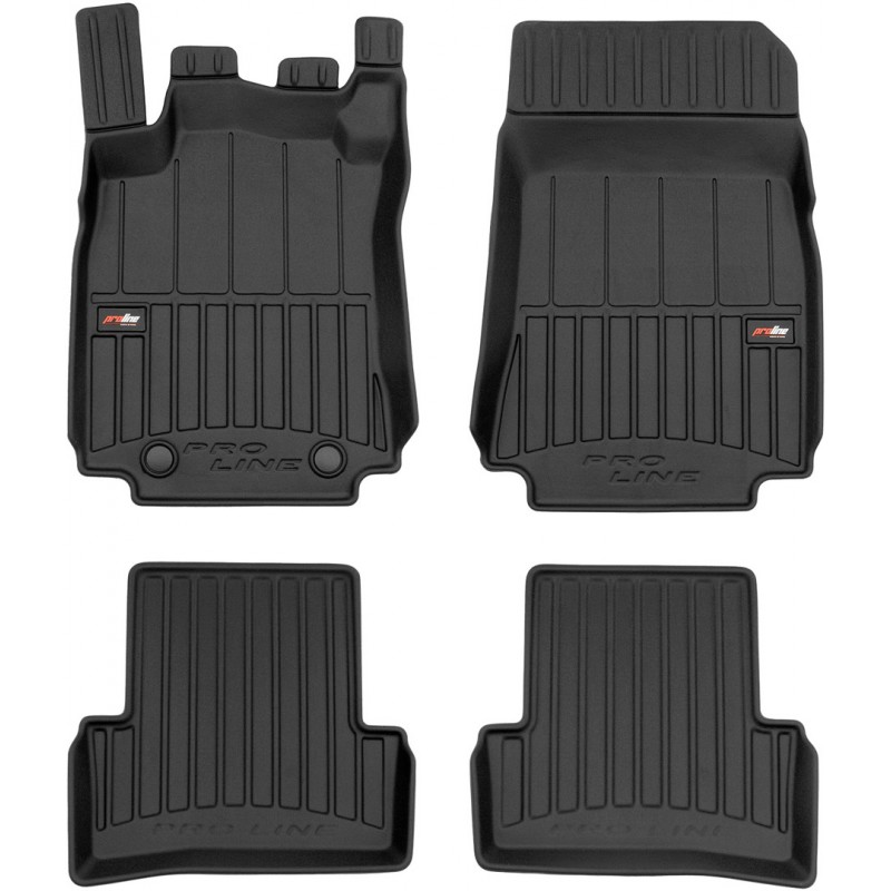 Гумові коврики в салон для Renault Modus (mkI) 2004-2012 (Frogum Proline Premium)