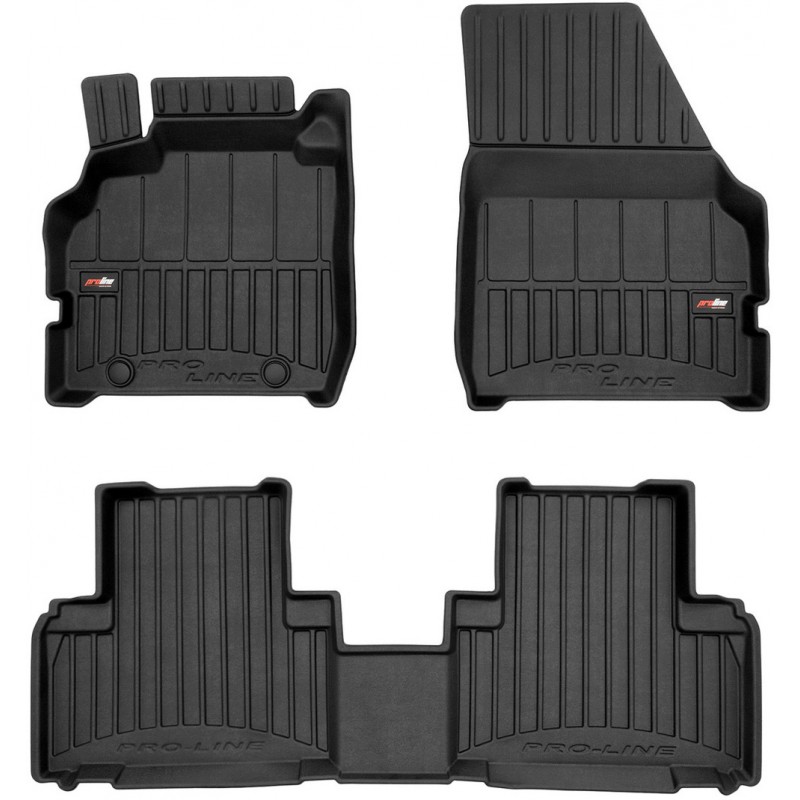 Гумові коврики в салон для Renault Scenic (mkII) 2003-2009 (Frogum Proline Premium)