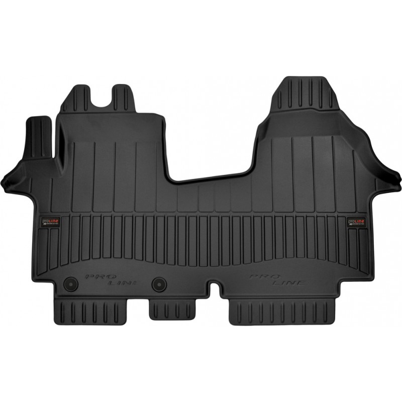 Гумові коврики в салон для Renault Trafic (mkII) 2001-2015; Opel Vivaro (mkI) 2001-2015; Nissan Primastar (mkI) 2001-2015 (1 ряд) (Frogum Proline Premium)