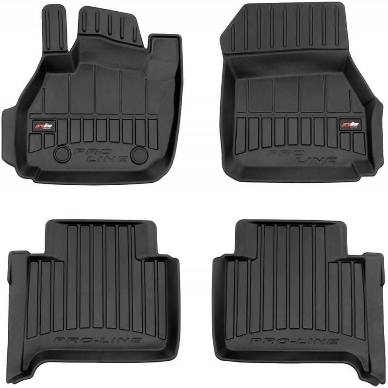 Гумові коврики в салон для Renault Zoe (mkI) 2012-2024 (Frogum Proline Premium)
