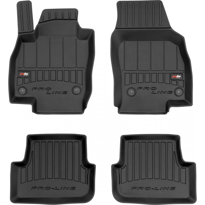 Гумові коврики в салон для Seat Arona (mkI) 2017→ / Ibiza (mkV) 2017→; Volkswagen Polo (mkVI) 2017→ / Taigo (mkI) 2020→ (Frogum Proline Premium)