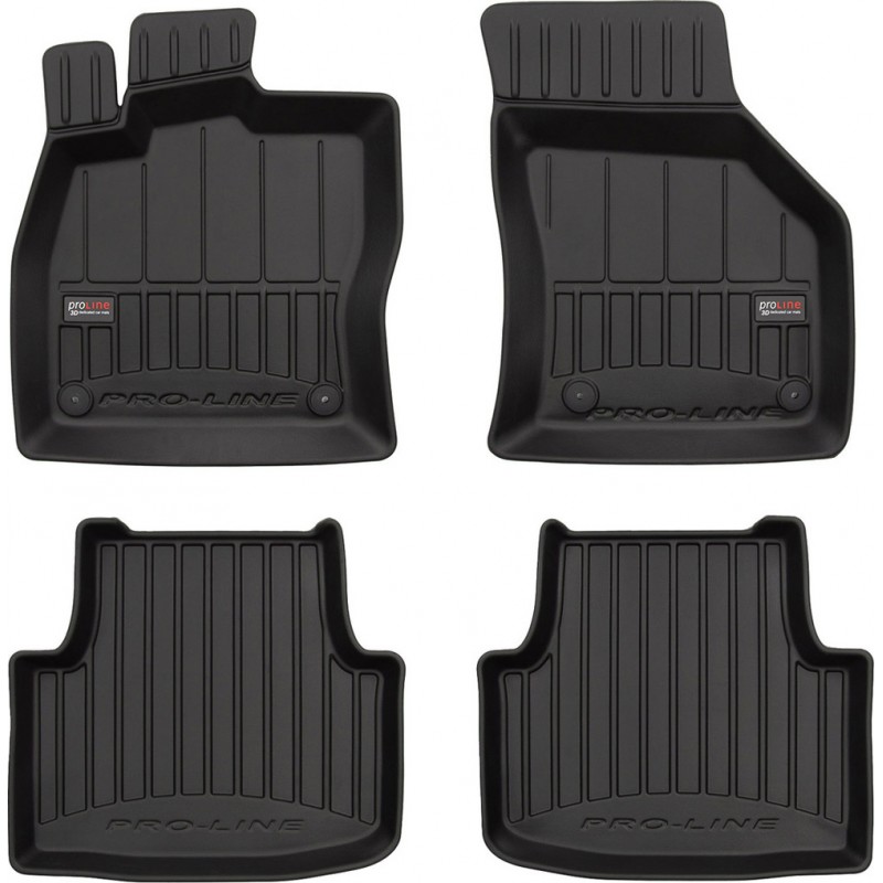 Гумові коврики в салон для Seat Leon (mkIV) 2020→; Cupra Formentor (mkI) 2020→ (не гибрид) (Frogum Proline Premium)