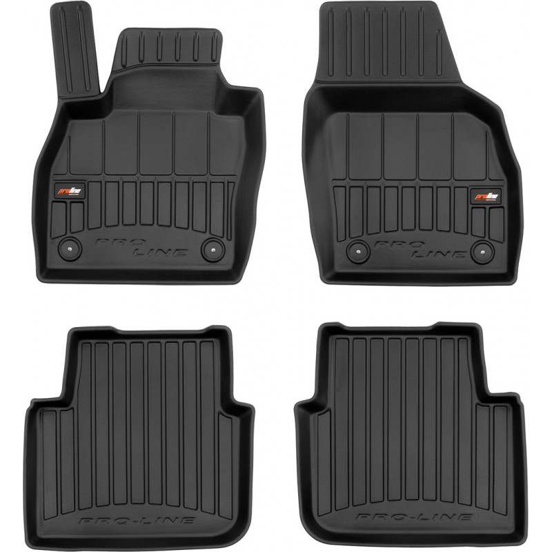 Гумові коврики в салон для Skoda Kamiq (mkI) 2019→ (Frogum Proline Premium)
