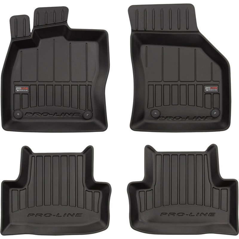 Гумові коврики в салон для Skoda Karoq (mkI) 2017→ (Frogum Proline Premium)