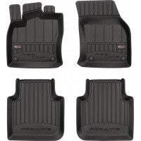 Гумові коврики в салон для Skoda Kodiaq (mkI) 2017-2024; Seat Tarraco (mkI) 2018-2024 (Frogum Proline Premium)