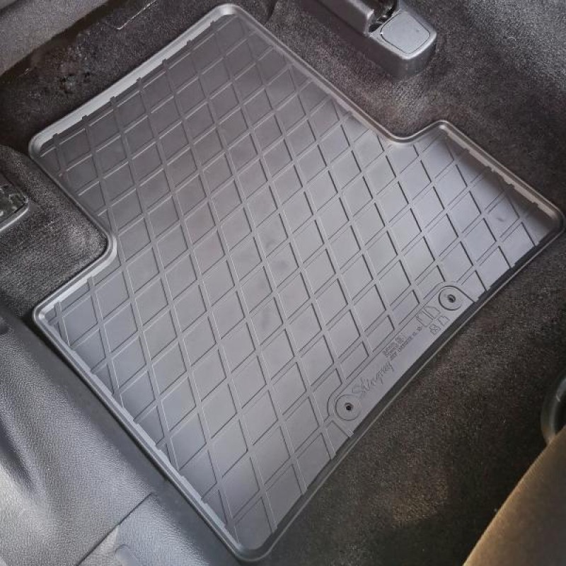 Гумові килимки в салон для Jeep Cherokee (KL) (2013-...) комплект з 4 штук (Stingray)