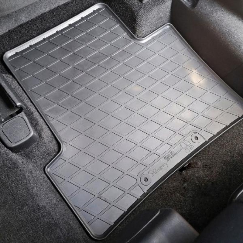 Гумові килимки в салон для Jeep Cherokee (KL) (2013-...) комплект з 4 штук (Stingray)