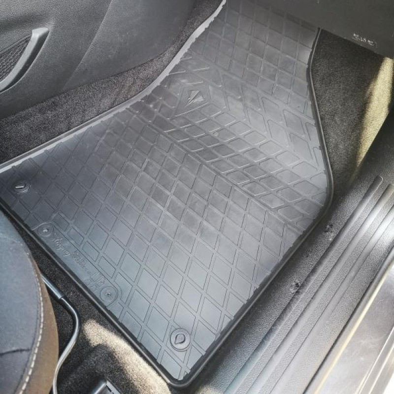 Гумові килимки в салон для Jeep Cherokee (KL) (2013-...) комплект з 4 штук (Stingray)