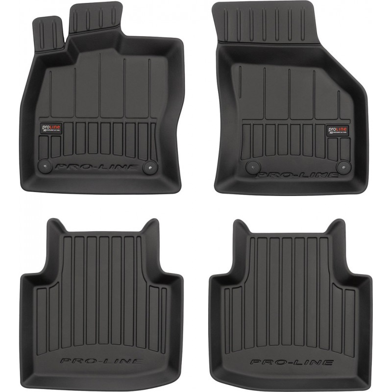 Гумові коврики в салон для Skoda Superb (mkIII) 2015-2023 (Frogum Proline Premium)