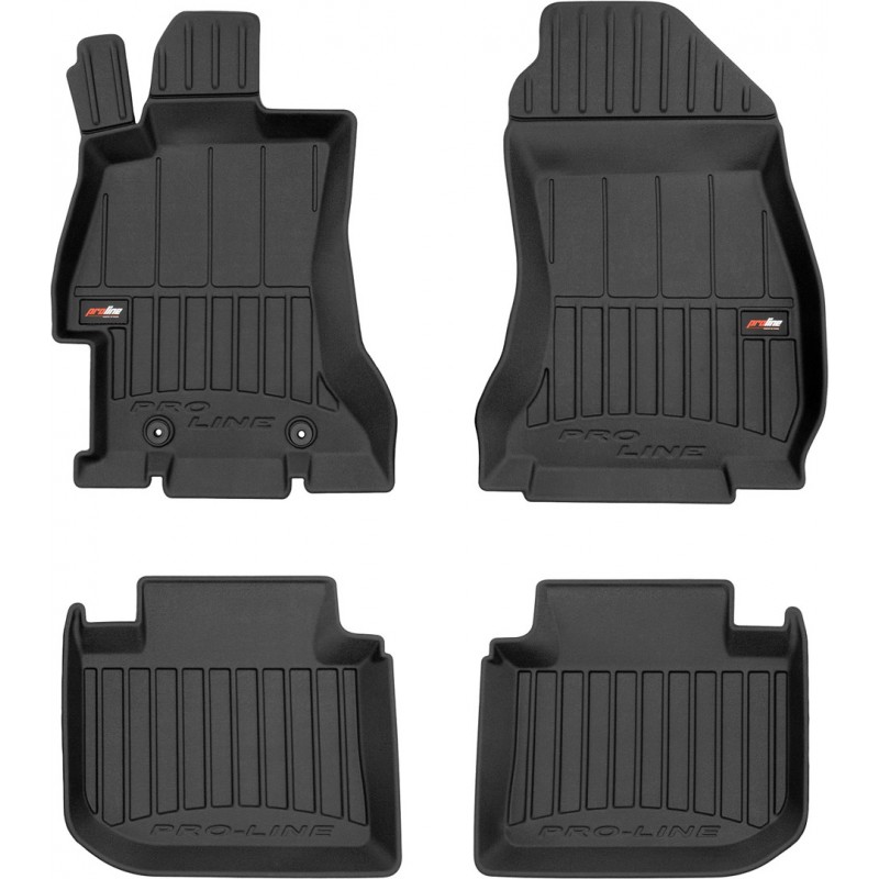 Гумові коврики в салон для Subaru Impreza (mkIV) 2011-2016 / XV (mkI) 2012-2017 / Levorg (mkI) 2014-2020 / WRX (mkIII) 2015-2021 (Frogum Proline Premium)