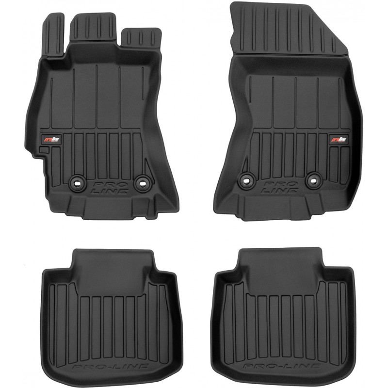 Гумові коврики в салон для Subaru Legacy (mkVI) / Outback (mkV) 2014-2019 (Frogum Proline Premium)