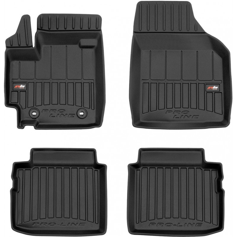 Гумові коврики в салон для Suzuki Celerio (mkI) 2014→ (Frogum Proline Premium)