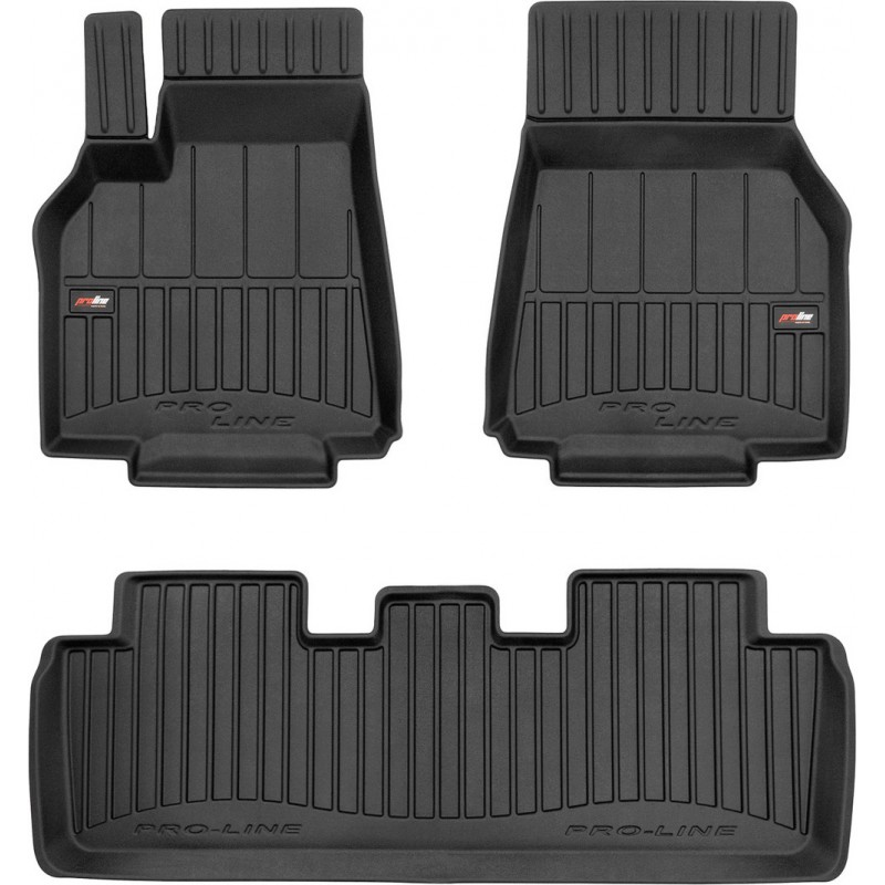 Гумові коврики в салон для Tesla Model Y (mkI) 2020→ (Frogum Proline Premium)