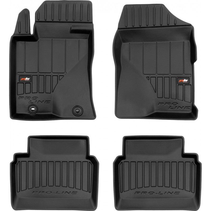 Гумові коврики в салон для Toyota Avensis (mkII) 2003-2009 (Frogum Proline Premium)