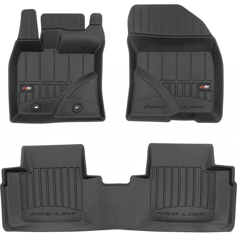 Гумові коврики в салон для Toyota Avensis (mkIII) 2009-2018 (Frogum Proline Premium)