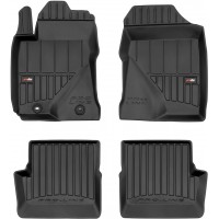 Гумові коврики в салон для Toyota Corolla (E120) 2000-2008 (с вентиляцией 2 ряда) (Frogum Proline Premium)