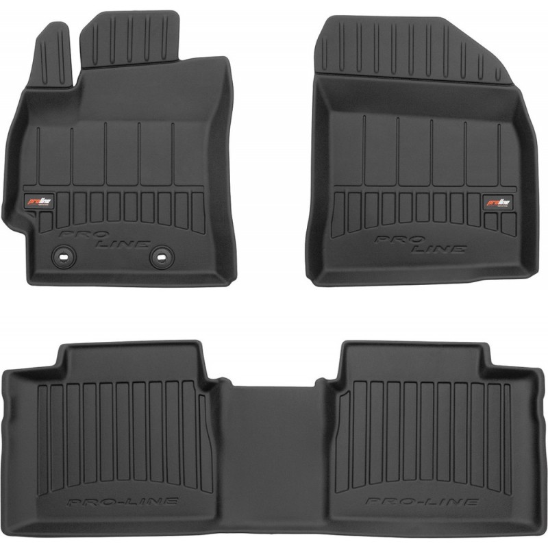 Гумові коврики в салон для Toyota Corolla (E180) 2012-2019 (EU) (Frogum Proline Premium)