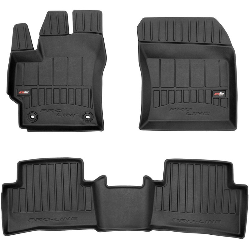 Гумові коврики в салон для Toyota Corolla (E210) 2018→ (хетчбек)(гибрид) (Frogum Proline Premium)