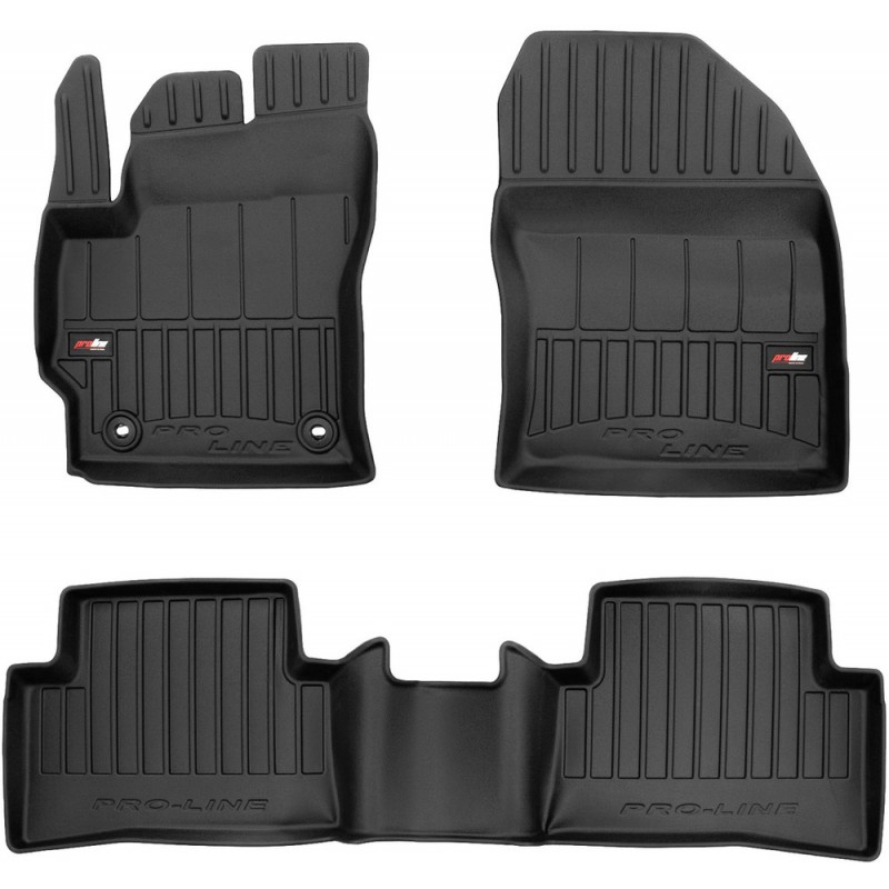 Гумові коврики в салон для Toyota Corolla Cross (mkI) 2020→ (передний привод) (Frogum Proline Premium)