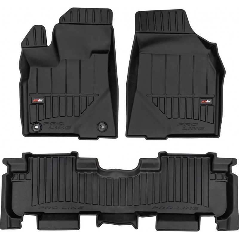 Гумові коврики в салон для Toyota Highlander (mkII) 2007-2013 (Frogum Proline Premium)