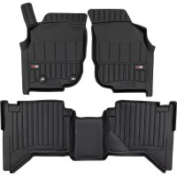 Гумові коврики в салон для Toyota Hilux (mkVII) 2004-2015 (Frogum Proline Premium)
