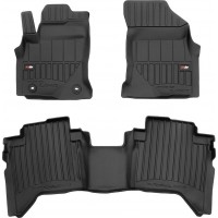 Гумові коврики в салон для Toyota Hilux (mkVIII) 2015→ (Frogum Proline Premium)