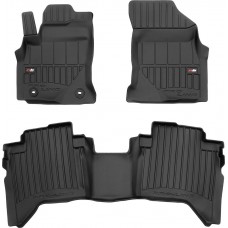Гумові коврики в салон для Toyota Hilux (mkVIII) 2015→ (Frogum Proline Premium)