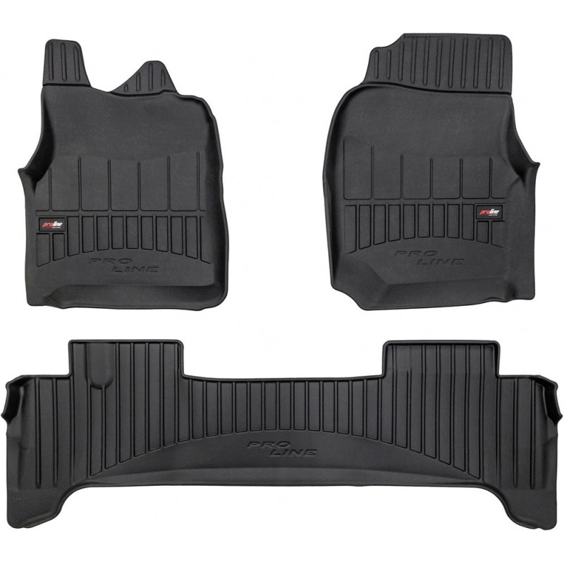 Гумові коврики в салон для Toyota Land Cruiser (J100) 1998-2007; Lexus LX (mkII) 1998-2007 (Frogum Proline Premium)