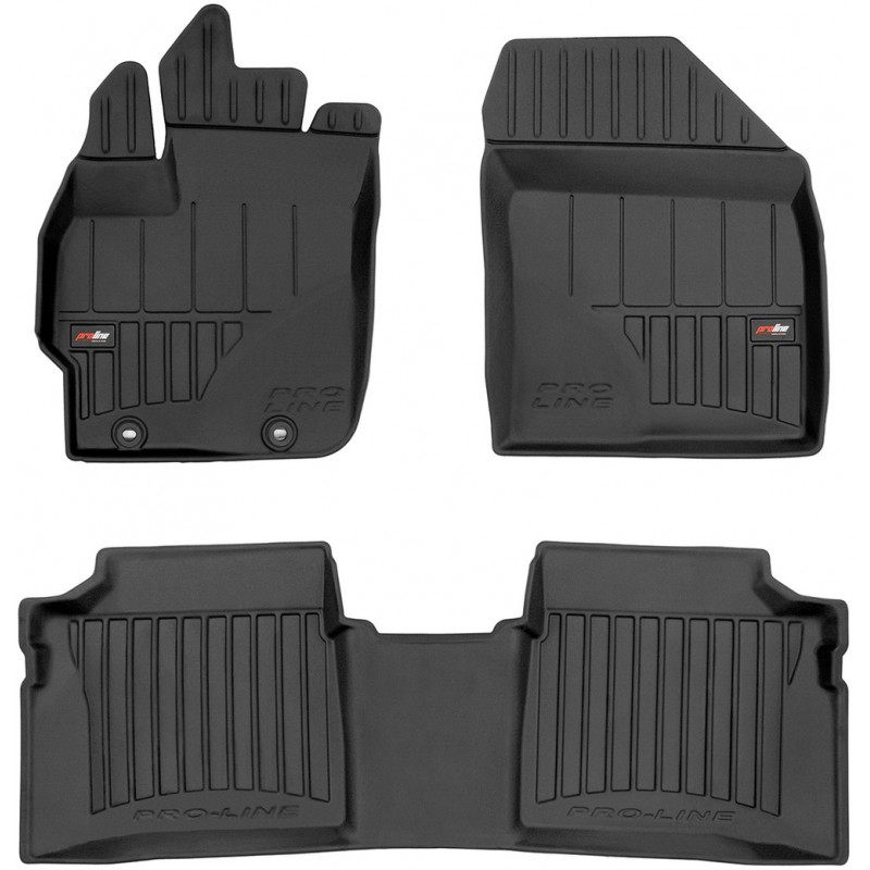 Гумові коврики в салон для Toyota Prius (mkIII) 2009-2015 (Frogum Proline Premium)