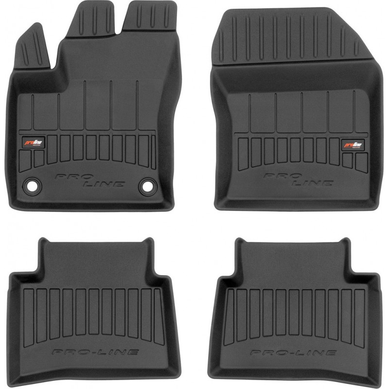 Гумові коврики в салон для Toyota Prius (mkIV) 2015-2022 (Frogum Proline Premium)