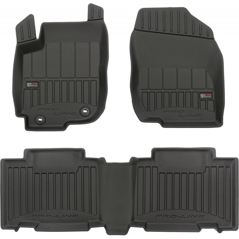 Гумові коврики в салон для Toyota RAV4 (mkIV) 2012-2018 (не гибрид) (Frogum Proline Premium)