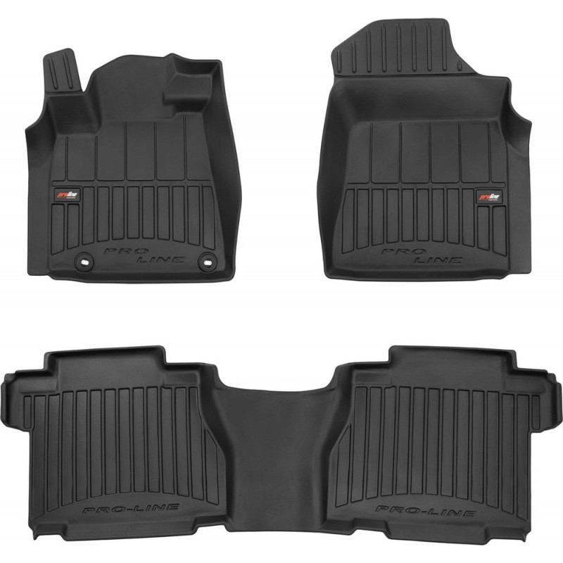 Гумові коврики в салон для Toyota Tundra (mkII) 2010-2015 (CrewMax) (Frogum Proline Premium)