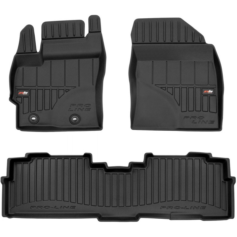 Гумові коврики в салон для Toyota Verso (mkII) 2009-2018 (Frogum Proline Premium)