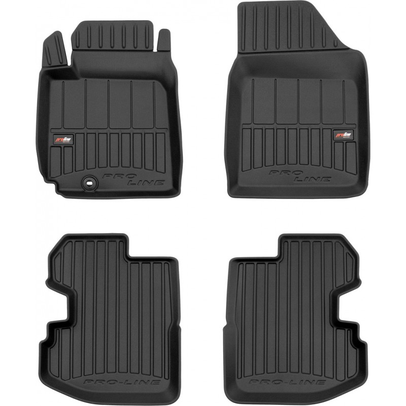 Гумові коврики в салон для Toyota Yaris (mkI) 1999-2006 (3-дв.) (Frogum Proline Premium)