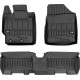 Гумові коврики в салон для Toyota Yaris (mkII) 2005-2011 (Frogum Proline Premium)