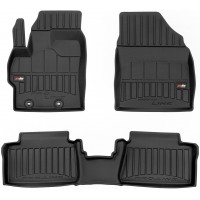 Гумові коврики в салон для Toyota Yaris (mkIV) 2020→ / Yaris Cross (mkI) 2020→; Mazda 2 (mkIV) 2022→ (гибрид) (Frogum Proline Premium)