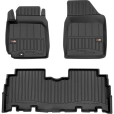 Гумові коврики в салон для Toyota Yaris Verso (mkI) 1999-2005 (Frogum Proline Premium)