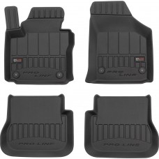 Гумові коврики в салон для Volkswagen Caddy (mkIII) 2003-2021 (1-2 ряд) (Frogum Proline Premium)