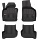 Гумові коврики в салон для Volkswagen Golf (mkVI) 2008-2014; Skoda Octavia (mkII) 2004-2013 (Frogum Proline Premium)