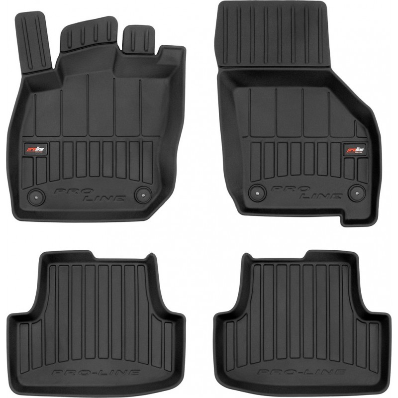 Гумові коврики в салон для Volkswagen Golf (mkVIII) 2019→ (гибрид) (Frogum Proline Premium)