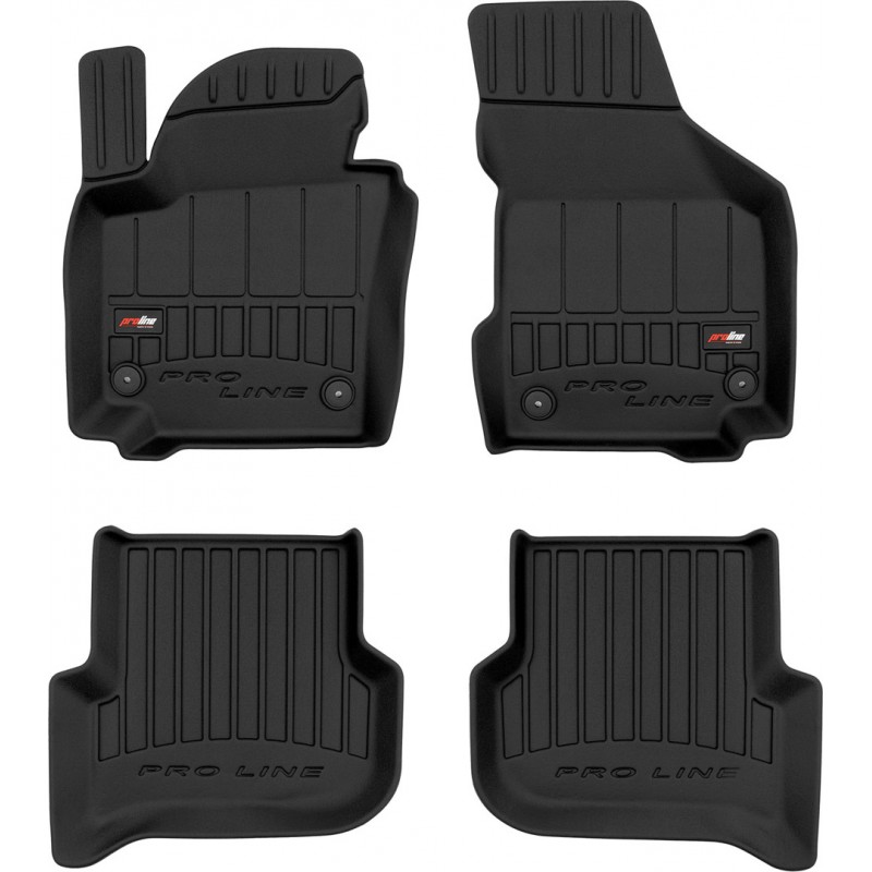 Гумові коврики в салон для Volkswagen Golf Plus (mkI) 2004-2014; Seat Altea (mkI) 2004-2015 / Altea XL (mkI) 2006-2015 (Frogum Proline Premium)