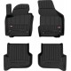Гумові коврики в салон для Volkswagen Golf Plus (mkI) 2004-2014; Seat Altea (mkI) 2004-2015 / Altea XL (mkI) 2006-2015 (Frogum Proline Premium)