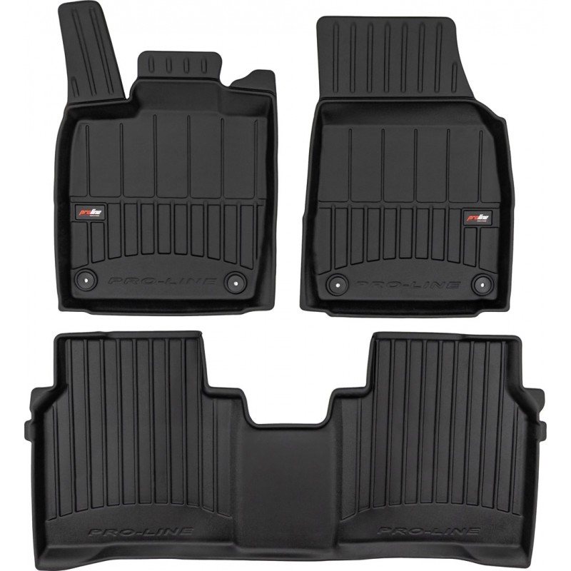 Гумові коврики в салон для Volkswagen ID.7 (mkI) 2023→ (Frogum Proline Premium)