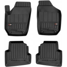 Гумові коврики в салон для Volkswagen Polo (mkIV) 2001-2010; Skoda Fabia (mkI) 1999-2007; Seat Cordoba (mkII) 2002-2008 (Frogum Proline Premium)