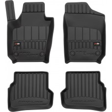 Гумові коврики в салон для Volkswagen Polo (mkV) 2009-2017; Skoda Fabia (mkIII) 2014-2022; Seat Ibiza (mkIV) 2008-2017 (Frogum Proline Premium)